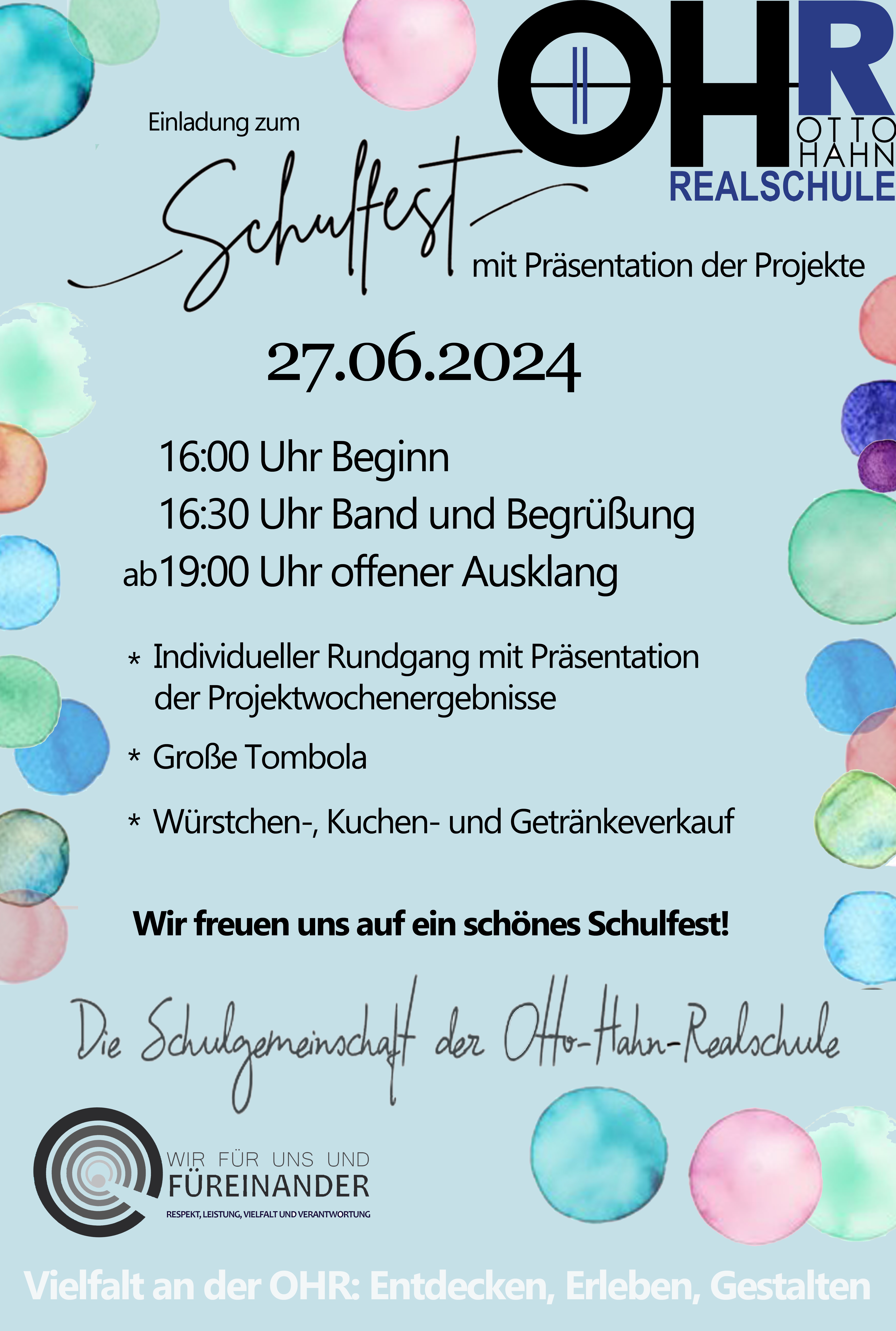 schulfest 2024